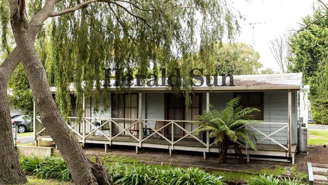 The property at Ocean Grove Holiday Park. Picture: Mark Dadswell