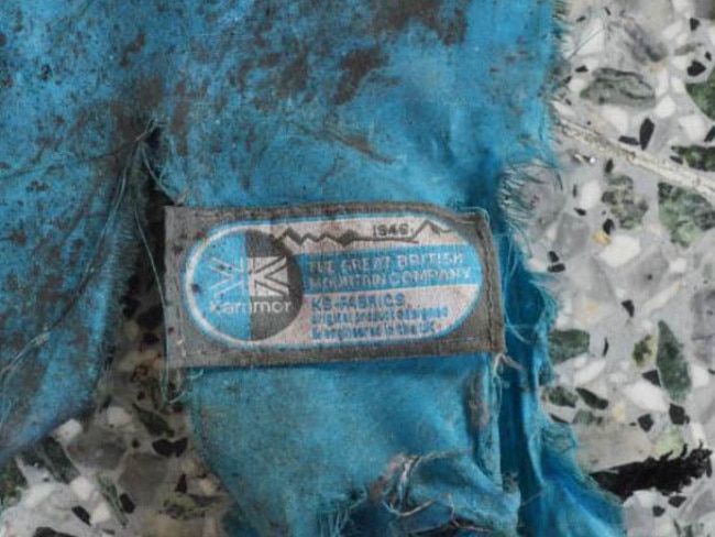 The bomb appeared to have been carried in a lightweight metal container concealed within a blue Karrimor backpack. Picture: AFP/The New York Times