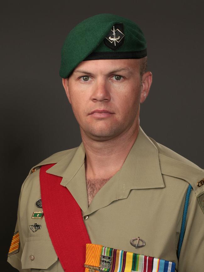 Commando Sergeant Brett Wood was serving with the Special Operations Task Group (SOTG) when he was killed by an IED.