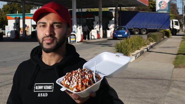 Glenny Kebabs owner Asad Syed has slammed a would-be thief who tried to break into the chain’s Mount Waverley store. File picture.