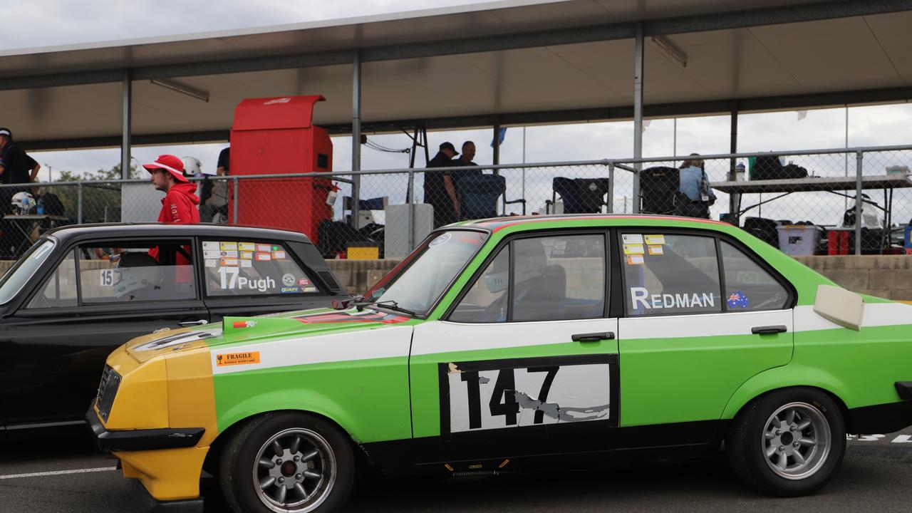 The Historic Car Club Queensland meet at Morgan Park Raceway.