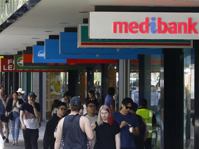 BRISBANE, AUSTRALIA - NewsWire Photos NOVEMBER 11, 2022: The Medibank retail store in Brisbane. Medibank has slammed the hackers behind the health insurers data breach which has affected millions. Picture: NCA NewsWire/Tertius Pickard