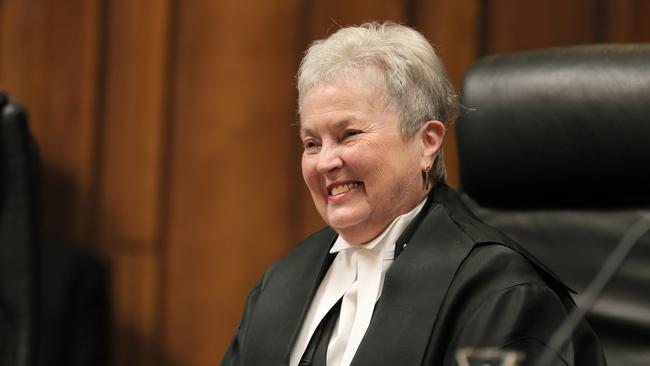 Justice Shan Tennent has stepped down from the Supreme Court bench. Picture: RICHARD JUPE