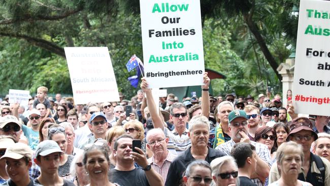 Many Australians support helping South African farmers in need. (Pic: Pic Annette Dew)