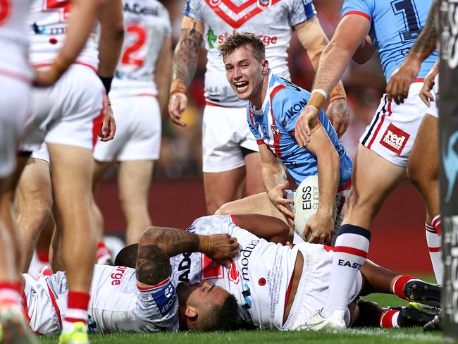 Sam Walker of the Roosters is a little guy but a huge talent. Picture: Cameron Spencer/Getty Images)