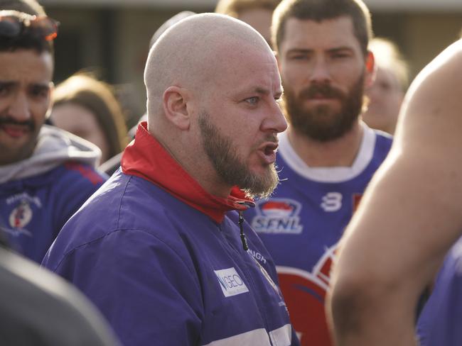 Keysborough coach Chris Smith.