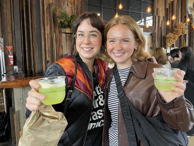 Maddy and Maren from The Fermentary at the 2023 Mould Cheese Festival in Melbourne. Picture: Himangi Singh.