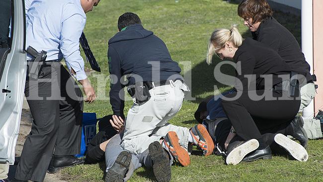 Herald Sun arrest