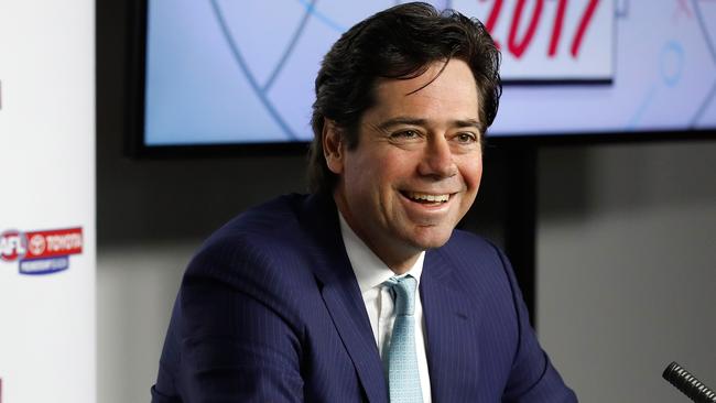 AFL chief Gillon McLachlan has snubbed the players’ conference. Picture: Getty Images