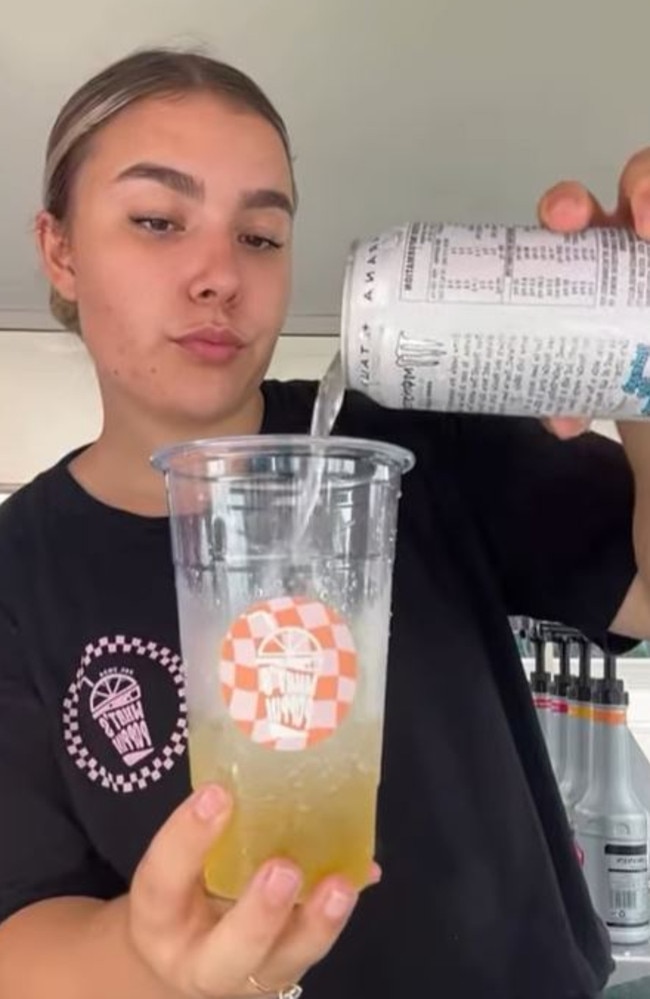 Madi and Will opened What's Poppin six months ago. Picture: Instagram/@whatspoppin_co