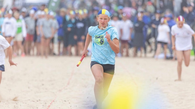 Ocean Grove SLSC member Teagan Reade in action. Picture: Supplied