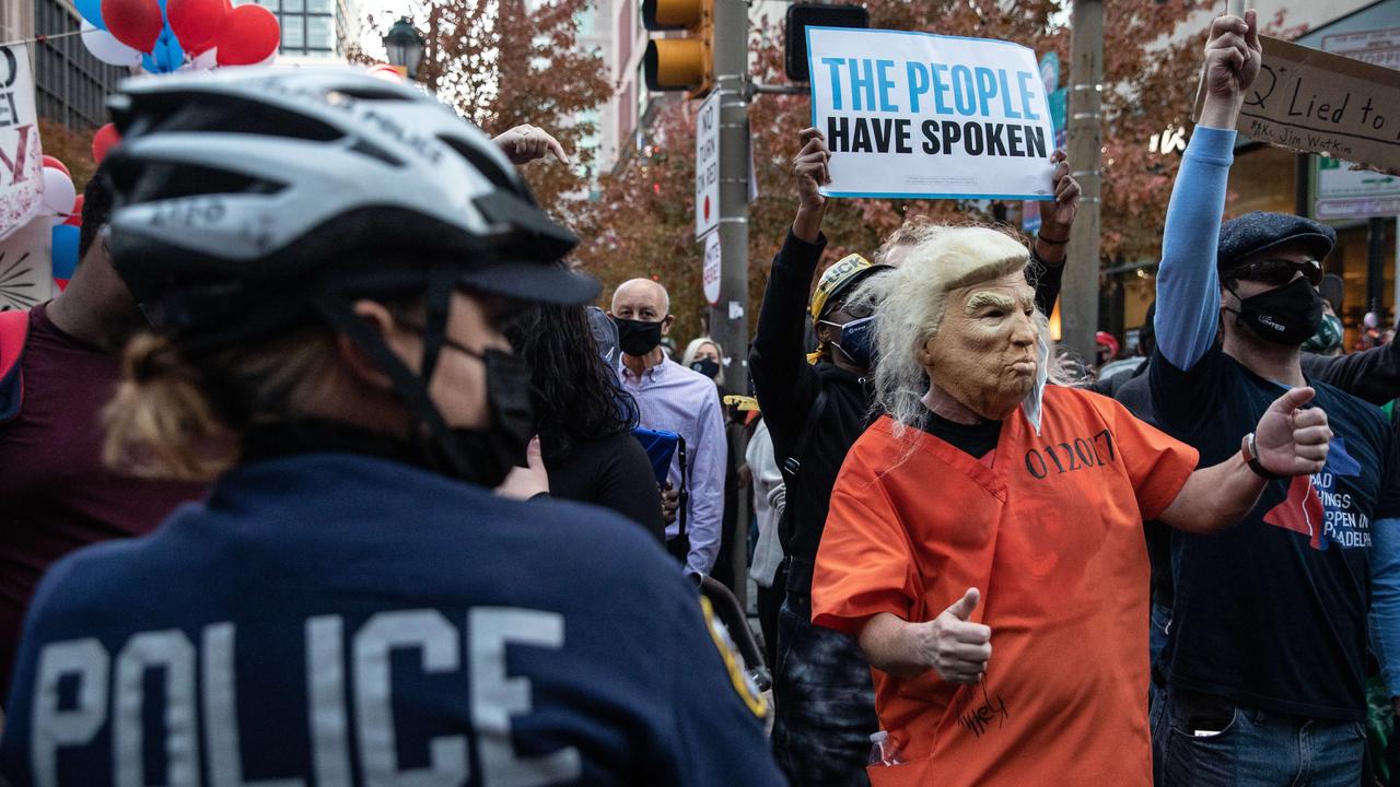 Us Election 2020 Protests Chaos Breaks Out Among Donald Trump Joe Biden Supporters The 2974