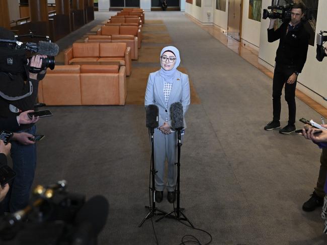 Fatima Payman will never be preselected again. Picture: NewsWire / Martin Ollman