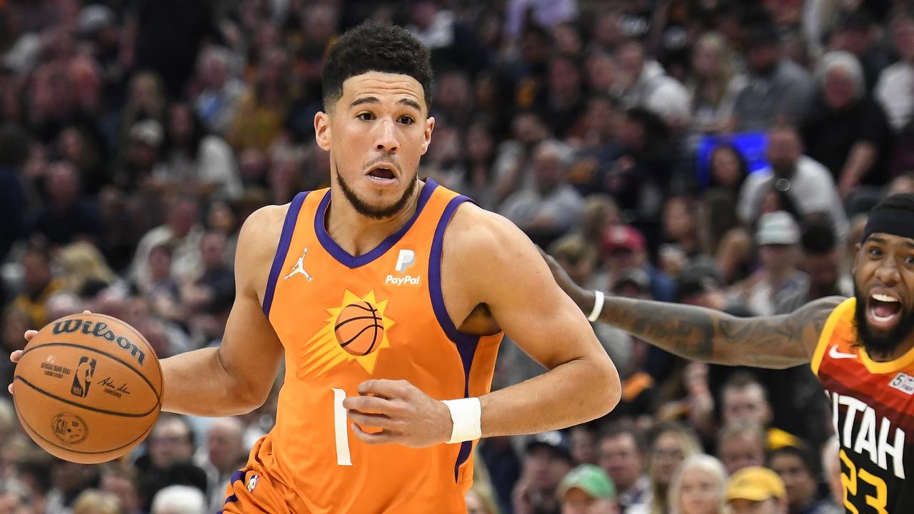 Devin Booker’s Phoenix Suns are one of the favourites for the NBA championship. (Photo by Alex Goodlett/Getty Images)