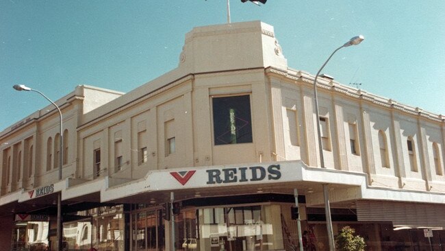 Reids Department Store, corner Brisbane and Bell Streets, Ipswich, early 1980s Photographer: Unknown Geographic Location: Ipswich, Queensland Date of Photograph: 1980 – 1985