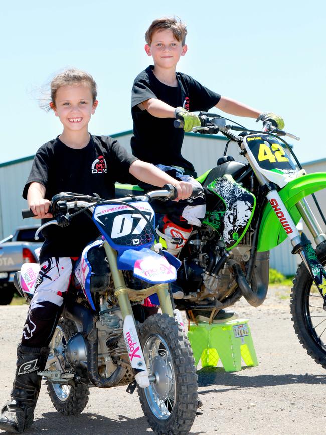 Isabella Bartolo 6 and her brother Luca. Picture: AAP IMAGE/ Angelo Velardo