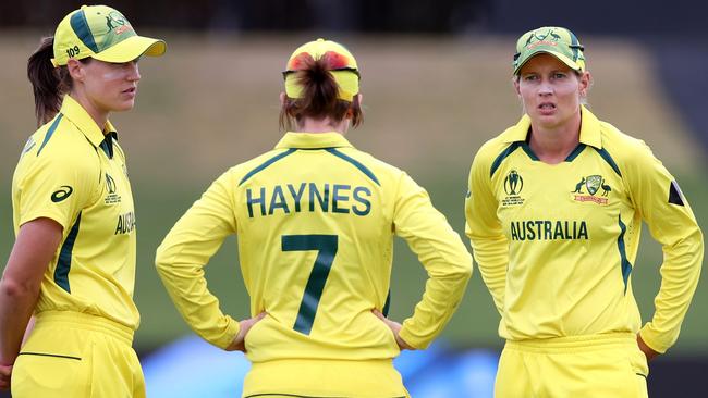 Meg Lanning and the Australian brains trust have turned their attention to beating India. Picture: Fiona Goodall/Getty Images