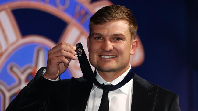 Brownlow winner breaks with tradition