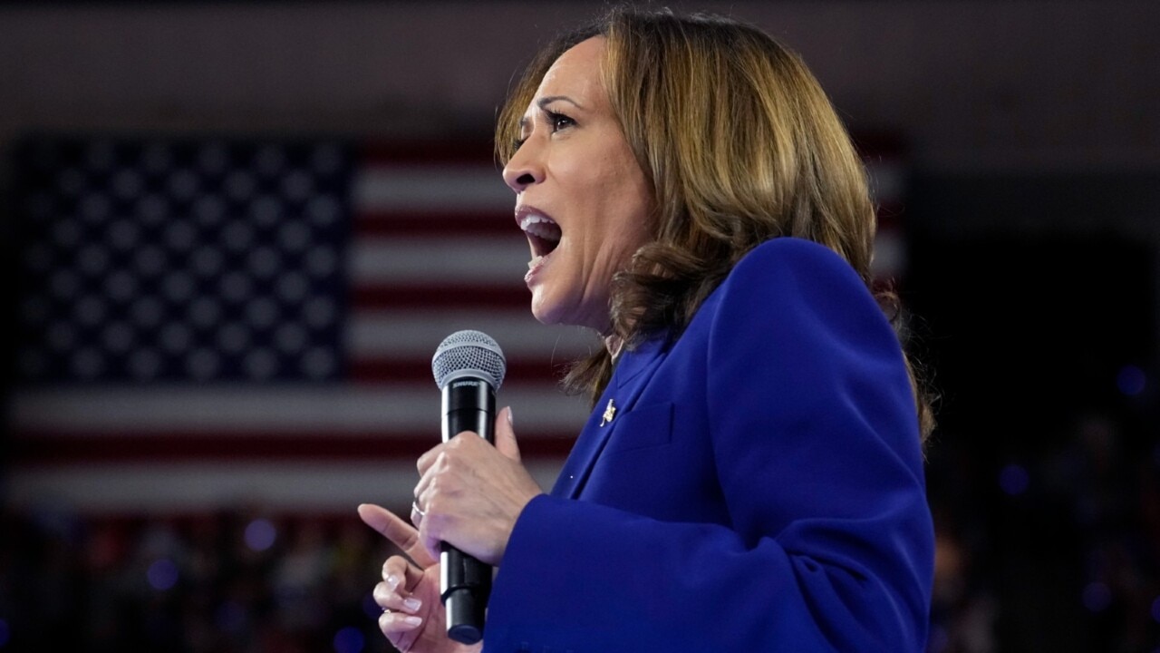 Democratic presidential nominee Kamala Harris defends unwavering values ...