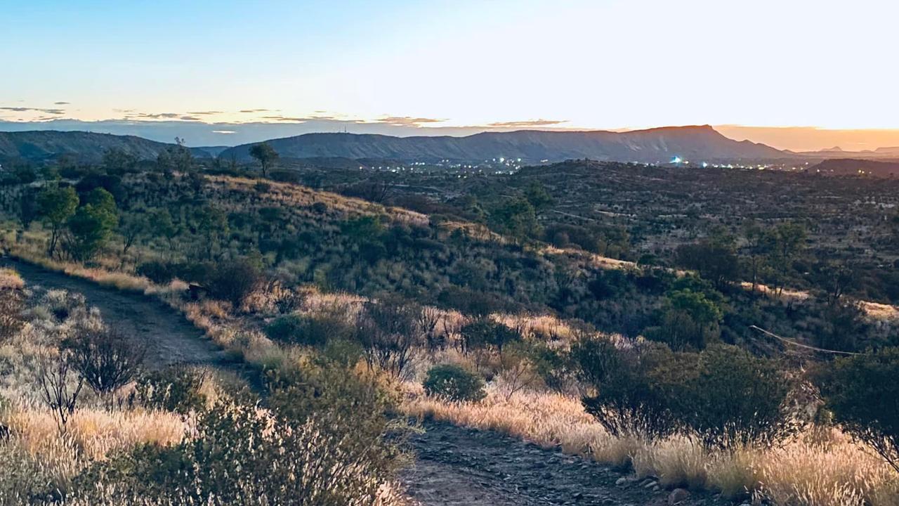 Undoolya Hill, east of Alice Springs. Picture: Facebook