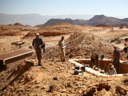 Scientists excavating in ancient copper mines found proof to back the Bible’s stories of the kingdom of Edom SAGI BABI/E BEN-YOSEF AND THE CENTRAL TIMNA VALLEY PROJECT