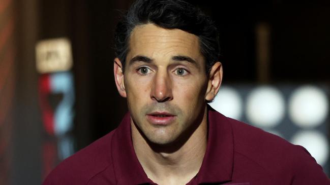 ADELAIDE, AUSTRALIA - MAY 31:  Maroons coach Billy Slater walks out onto the field during game one of the 2023 State of Origin series between the Queensland Maroons and New South Wales Blues at Adelaide Oval on May 31, 2023 in Adelaide, Australia. (Photo by Mark Kolbe/Getty Images)