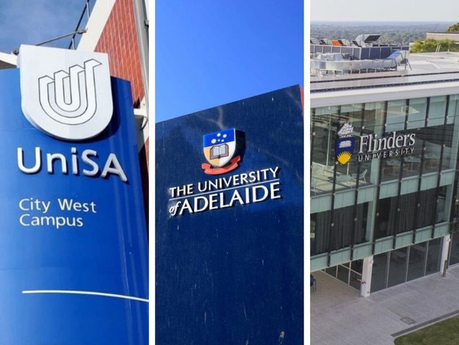 flinders uni sa adelaide uni