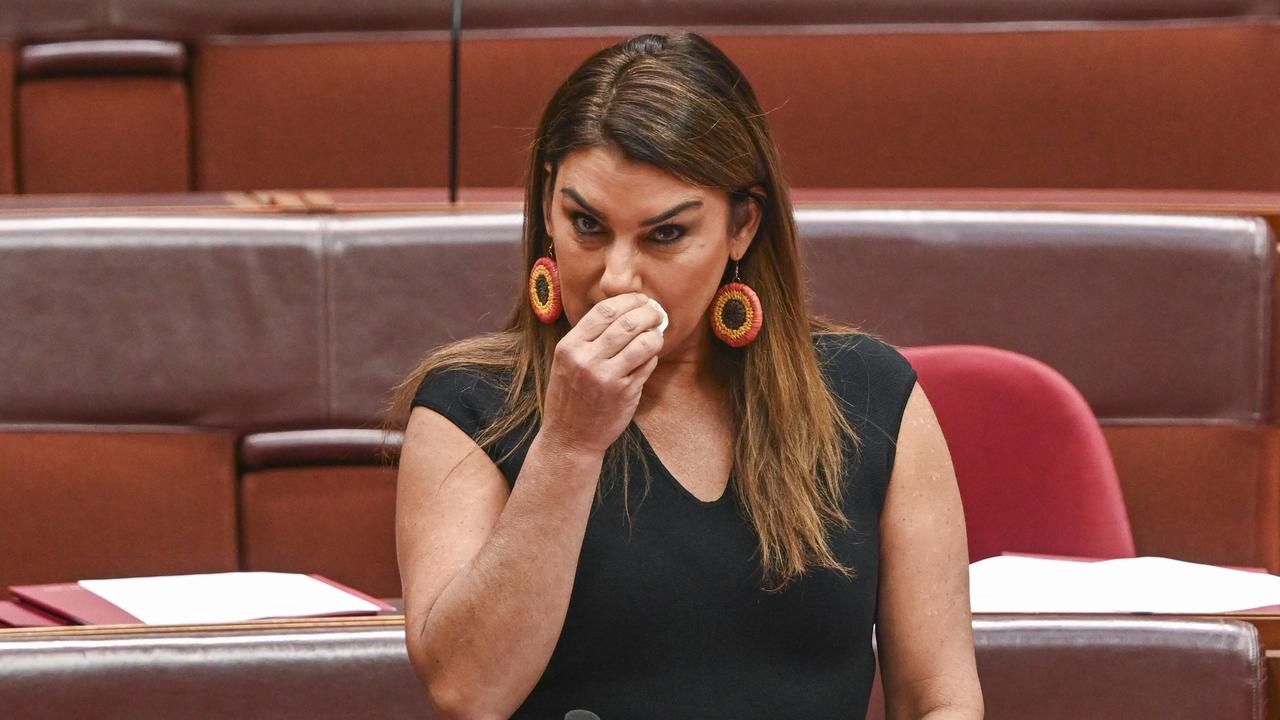 Independent Senator Lidia Thorpe was first to make allegations against Senator Van. Picture: NCA NewsWire / Martin Ollman