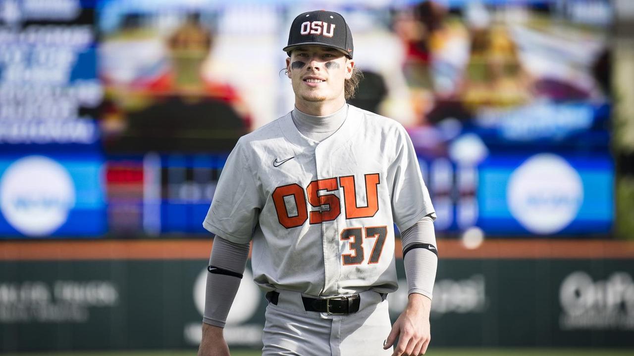 Travis Bazzana is making waves in America. Picture: Oregon State
