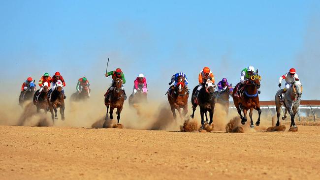 The Birdsville racetrack will be back to dirt by September due to harsh conditions Picture: Contributed