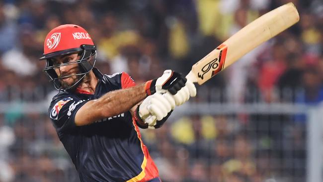 Glenn Maxwell played under Ponting at Delhi. Picture: AFP