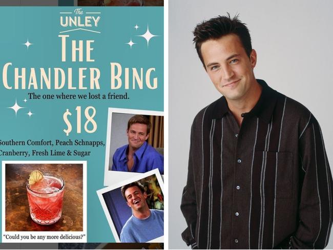 Aussie pub’s Matthew Perry tribute slammed.