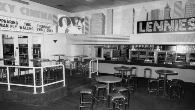 Famous for its daggy decor, Glenelg’s Lennies had a trendy makeover in the early 1990s.