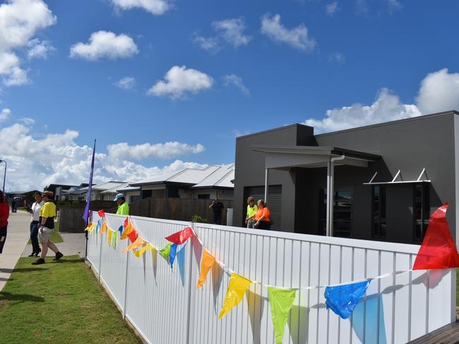 One of the two new accessible houses ready for people living with disability in Mackay. Photo: Zoe Devenport
