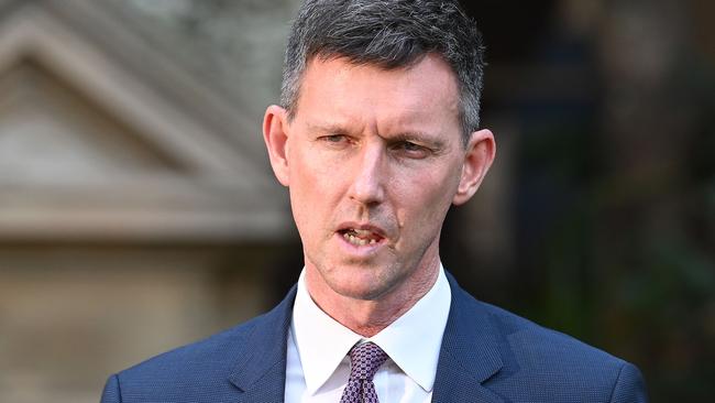 Queensland Transport Minister Mark Bailey. Picture: NCA NewsWIRE / John Gass