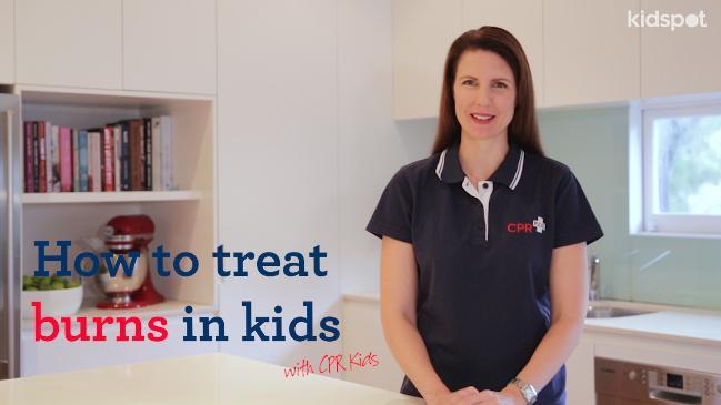 Would you know what to do if your child suffered a burn? Find out how with CPR Kids.