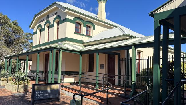 Walker applied for bail at Ballina Court House. Picture: Savannah Pocock