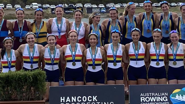 Rowers from St Catherine's had a memorable Australian championships