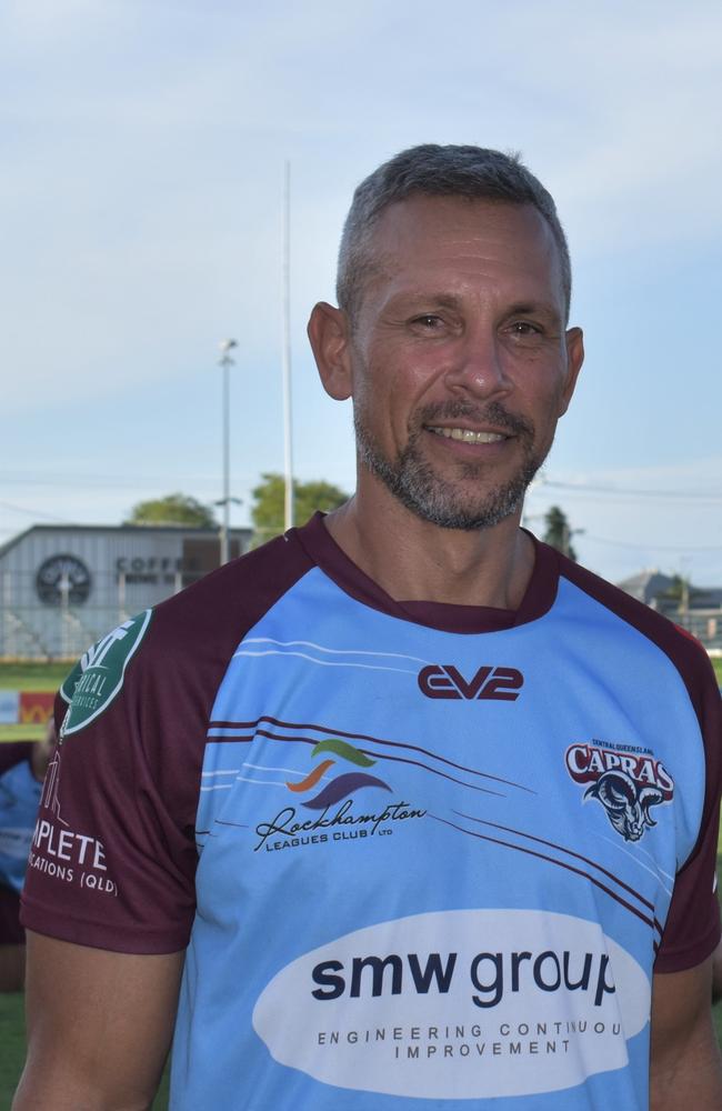 CQ Capras’ head coach Lionel Harbin.