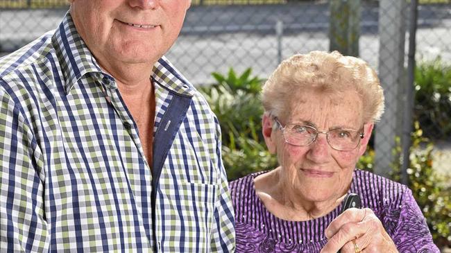 GOING STRONG: Graham and Marie McAully celebrate McAully Smash Repair's 60 years in business. Picture: Cordell Richardson