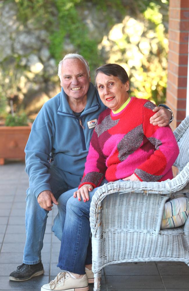 Joe Coppi said his wife Joyce has declined since her diagnosis in 2013, needing assistance in areas she didn’t previously including going to the shops. Picture: Alison Wynd