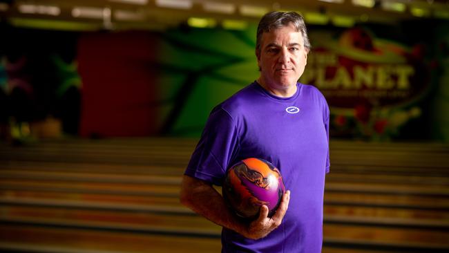 Planet Tenpin in Nightcliff is closing down. The building will be demolished and a new childcare centre will be built in its place. Owner Bruno Maglieri laments the closure. Picture: Che Chorley