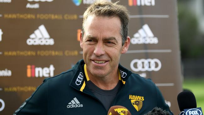 Alastair Clarkson and the Hawks were part of the trial. Picture: AAP Images