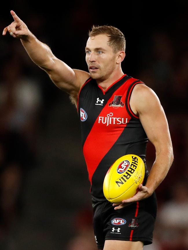 Devon Smith is facing an uncertain future at Essendon.