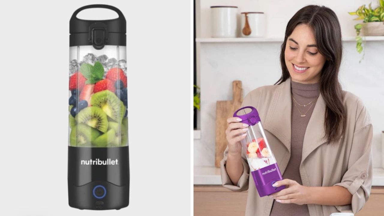 Nutribullet Portable Blender is down to just $59. Picture: Nutribullet, The Good Guys