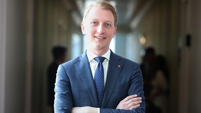 Senator James Paterson. Picture: Kym Smith