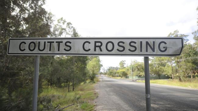 A Coutts Crossing man has been accused of assaulting three trail bike riders over concerns they were damaging a local road.