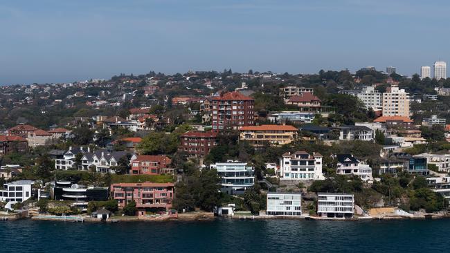 In the last two years Australian banks have lent a massive $650bn, equivalent to 30 per cent of the housing loan stock. Picture: AAP