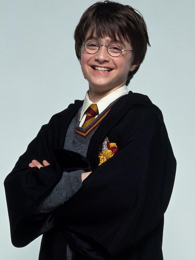 Inspiration ... Harry Potter, as portrayed in the 2001 movie by Daniel Radcliffe.