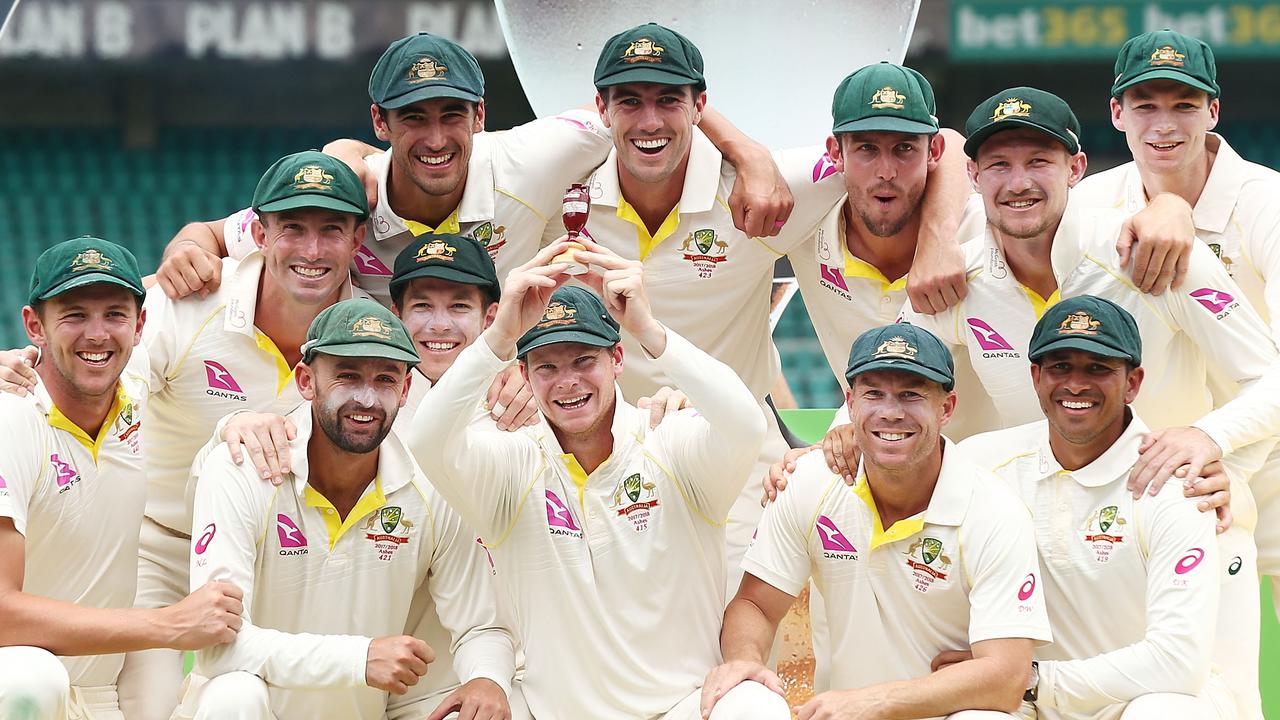 Australia won the 2017/18 Ashes 4-0. Photo by Mark Metcalfe – CA/Cricket Australia via Getty Images/Getty Images